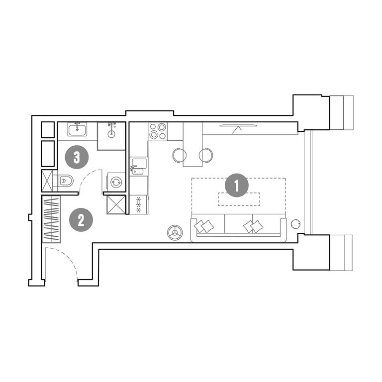 Apartment Sale, 31.9 sq. m. at Mirapolis, Mira Avenue, 222Ас9, Moscow, Russia #1 Apartment Sale, 31.9 sq. m. at Mirapolis, Mira Avenue, 222Ас9, Moscow, Russia #1