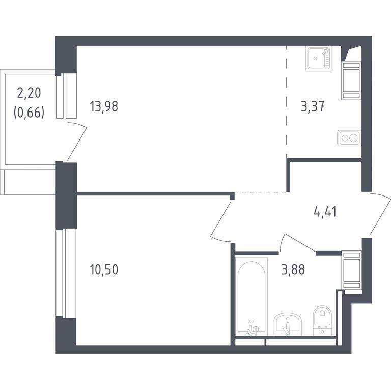 Apartment Sale, 36.7 sq. m. at Piatnitskie Luga, Pyatnitskoye Highway, 2, derevnya Yurlovo, Solnechnogorsk City District, Moscow Region, Russia #1 Apartment Sale, 36.7 sq. m. at Piatnitskie Luga, Pyatnitskoye Highway, 2, derevnya Yurlovo, Solnechnogorsk City District, Moscow Region, Russia #1