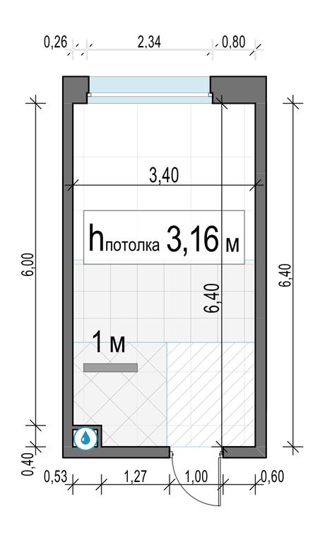 Apartment Sale, 21.1 sq. m. at Belyi Grad, Tsentralnaya Street, 1, Mytischi, Moscow Region, Russia #2