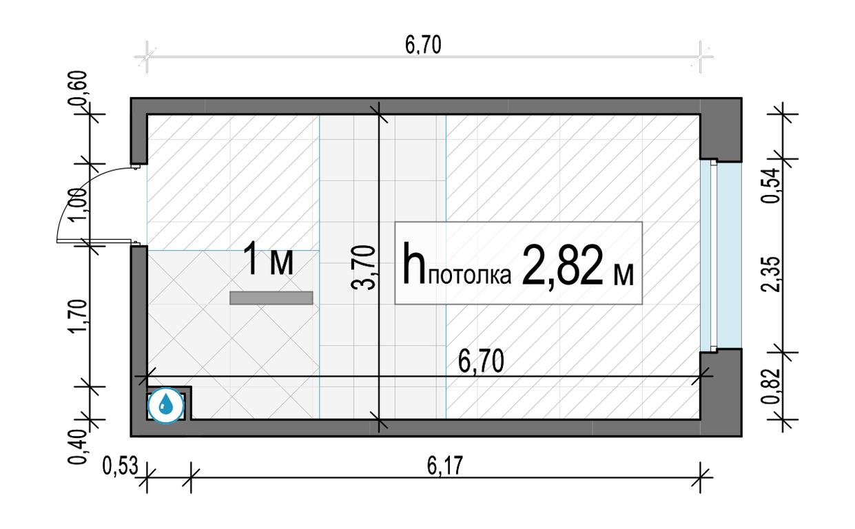 Apartment Sale, 24.1平方米 at Belyi Grad, Tsentralnaya Street, 1, Mytischi, Moscow Region, Russia #2 Apartment Sale, 24.1平方米 at Belyi Grad, Tsentralnaya Street, 1, Mytischi, Moscow Region, Russia #2