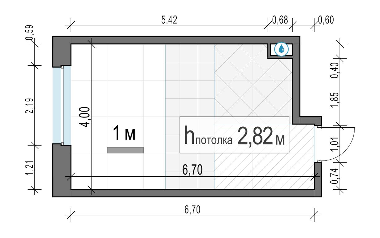 Apartment Sale, 24.7平方米 at Belyi Grad, Tsentralnaya Street, 1, Mytischi, Moscow Region, Russia #2 Apartment Sale, 24.7平方米 at Belyi Grad, Tsentralnaya Street, 1, Mytischi, Moscow Region, Russia #2