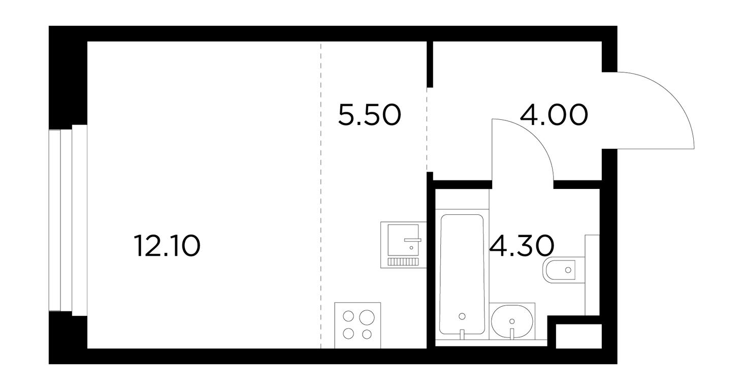 Apartment Sale, 25.9 sq. m. at Belyi Grad, Tsentralnaya Street, 1, Mytischi, Moscow Region, Russia #1 Apartment Sale, 25.9 sq. m. at Belyi Grad, Tsentralnaya Street, 1, Mytischi, Moscow Region, Russia #1