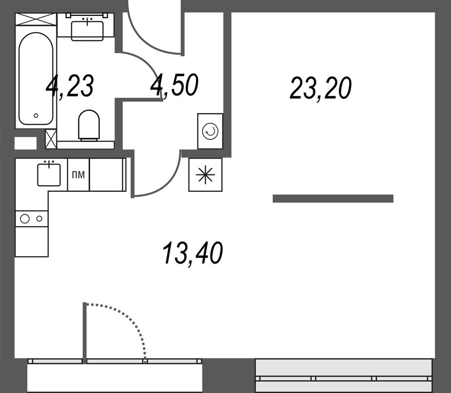 Apartment Sale, 45.5 sq. m. at AFI Park Voroncovskiy, Akademika Chelomeya Street, 7Ас2, Moscow, Russia #1 Apartment Sale, 45.5 sq. m. at AFI Park Voroncovskiy, Akademika Chelomeya Street, 7Ас2, Moscow, Russia #1