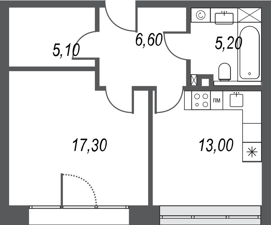 1-BD Apartment Sale, 47.2平方米 at AFI Park Voroncovskiy, Akademika Chelomeya Street, 7Ас2, Moscow, Russia #2 1-BD Apartment Sale, 47.2平方米 at AFI Park Voroncovskiy, Akademika Chelomeya Street, 7Ас2, Moscow, Russia #2