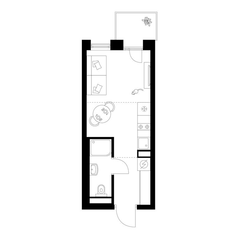 Apartment Sale, 20 sq. m. at Moskvoreche, Kotlyakovskaya Street, Moscow, Russia #1 Apartment Sale, 20 sq. m. at Moskvoreche, Kotlyakovskaya Street, Moscow, Russia #1