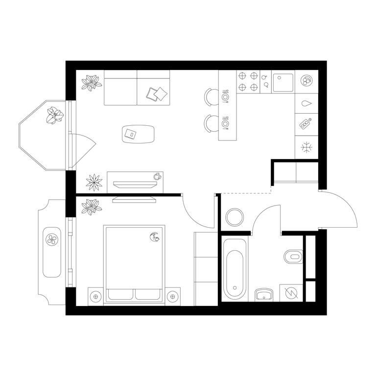 1-BD Apartment Sale, 36.5平方米 at Ilinskie Luga, Zapovednaya Street, 1, posyolok Ilyinskoye-Usovo, Krasnogorsk City District, Moscow Region, Russia #1 1-BD Apartment Sale, 36.5平方米 at Ilinskie Luga, Zapovednaya Street, 1, posyolok Ilyinskoye-Usovo, Krasnogorsk City District, Moscow Region, Russia #1