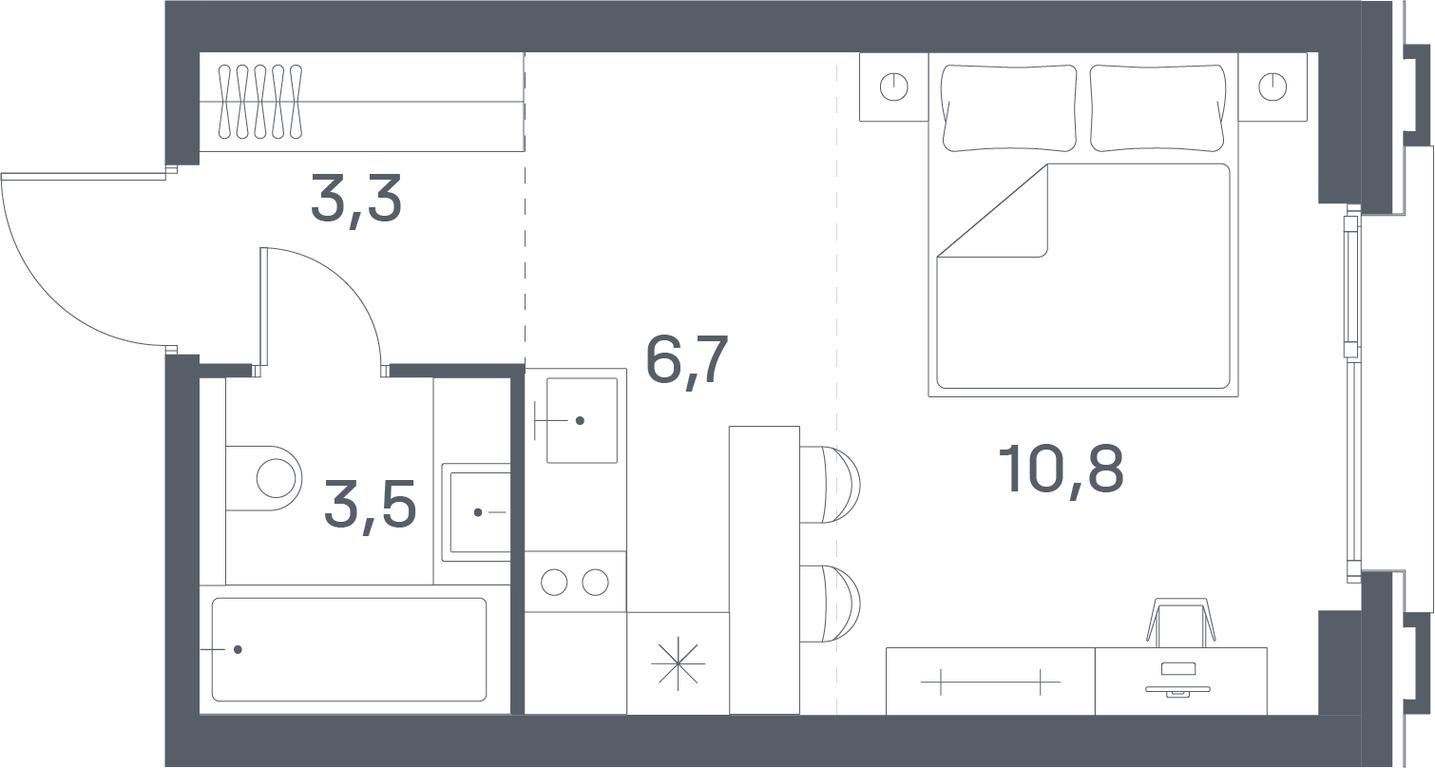 Apartment Sale, 24.3 sq. m. at Portland, Yuzhnoportovaya Street, 42с5, Moscow, Russia #2 Apartment Sale, 24.3 sq. m. at Portland, Yuzhnoportovaya Street, 42с5, Moscow, Russia #2