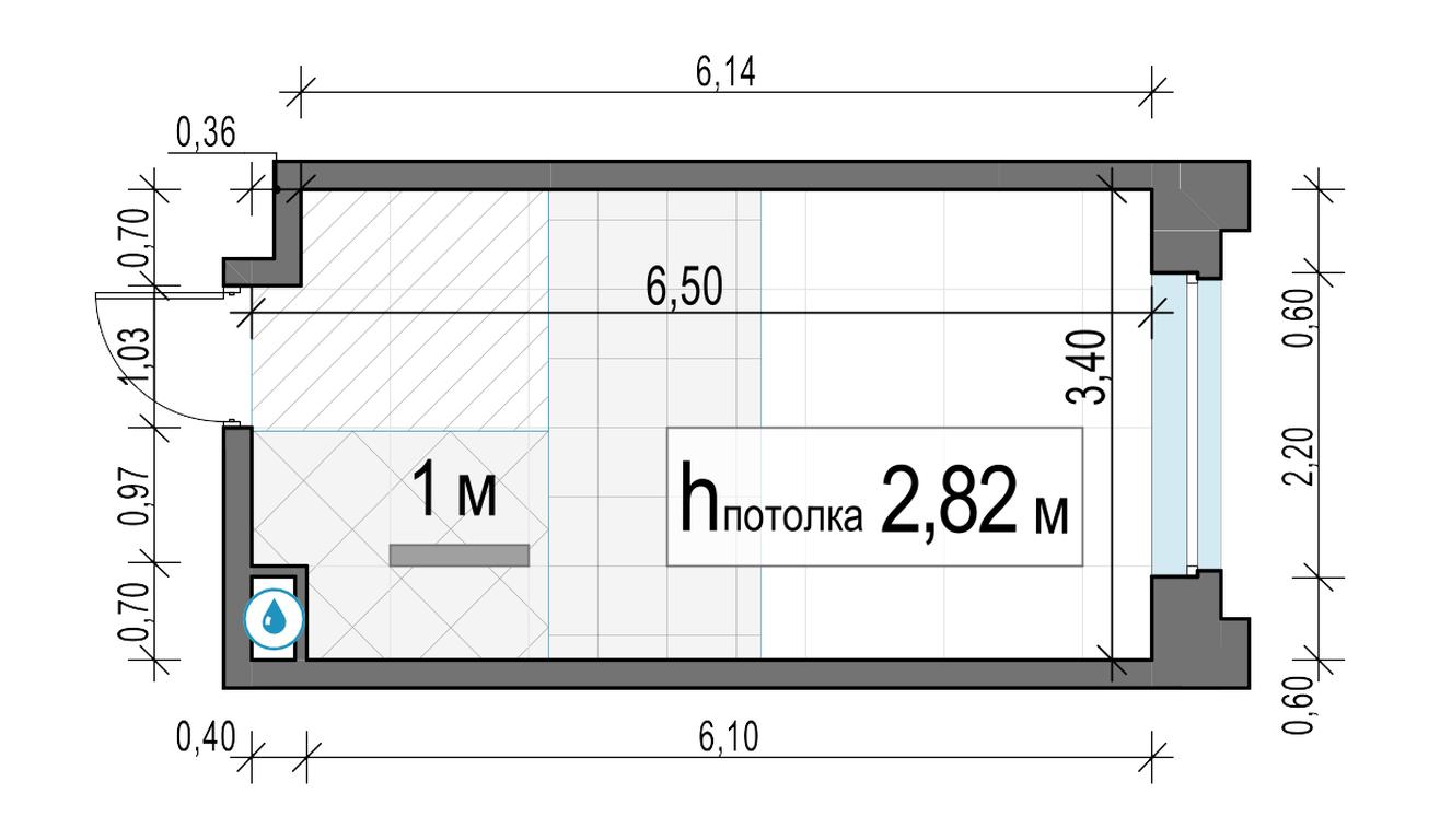 Apartment Sale, 21.2平方米 at Belyi Grad, Tsentralnaya Street, 1, Mytischi, Moscow Region, Russia #2 Apartment Sale, 21.2平方米 at Belyi Grad, Tsentralnaya Street, 1, Mytischi, Moscow Region, Russia #2