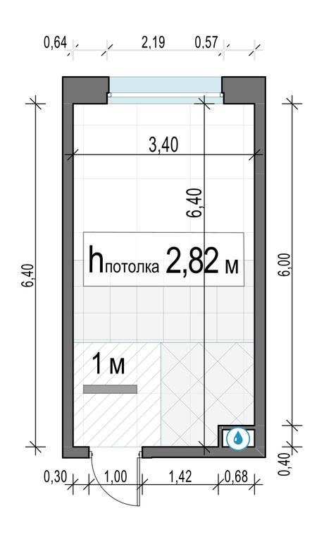 Apartment Sale, 21平方米 at Belyi Grad, Tsentralnaya Street, 1, Mytischi, Moscow Region, Russia #2 Apartment Sale, 21平方米 at Belyi Grad, Tsentralnaya Street, 1, Mytischi, Moscow Region, Russia #2
