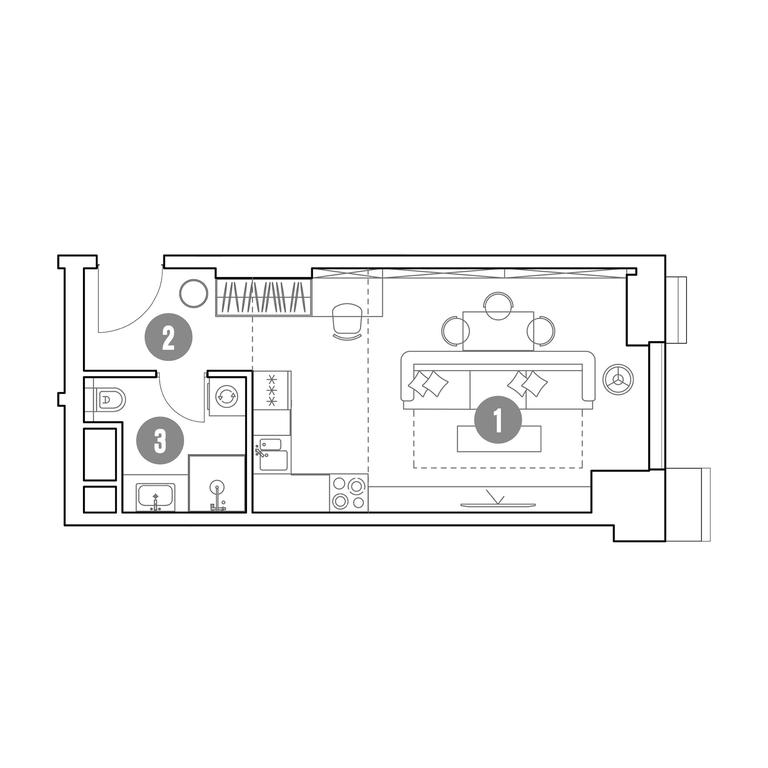 Apartment Sale, 30.9 sq. m. at Mirapolis, Mira Avenue, 222Ас9, Moscow, Russia #1 Apartment Sale, 30.9 sq. m. at Mirapolis, Mira Avenue, 222Ас9, Moscow, Russia #1