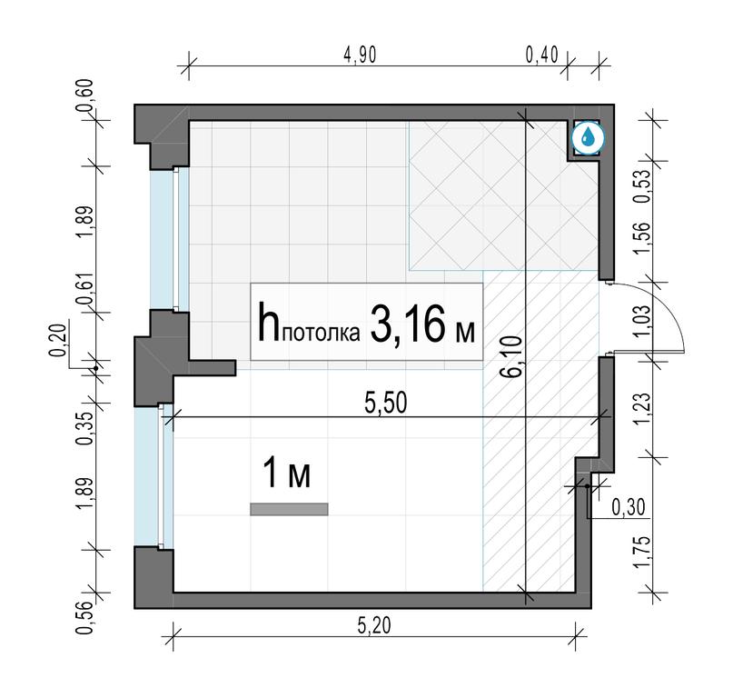 1-BD Apartment Sale, 31.2平方米 at Belyi Grad, Tsentralnaya Street, 1, Mytischi, Moscow Region, Russia #2