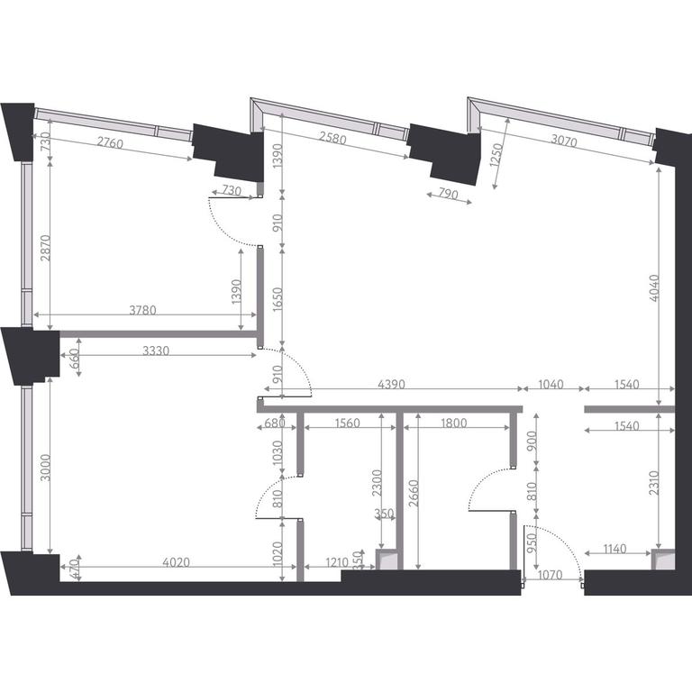 2-BD Apartment Sale, 77.2平方米 at Hide, 1st Setunsky Drive, вл6, Moscow, Russia #1 2-BD Apartment Sale, 77.2平方米 at Hide, 1st Setunsky Drive, вл6, Moscow, Russia #1