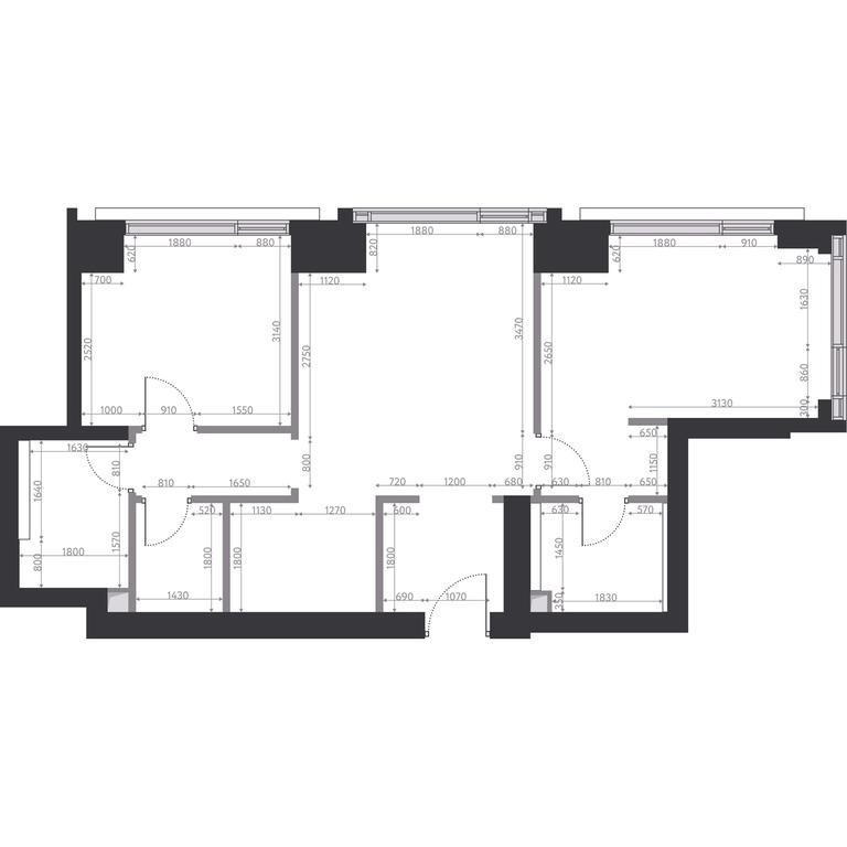 2-BD Apartment Sale, 65.1平方米 at Hide, 1st Setunsky Drive, вл6, Moscow, Russia #2