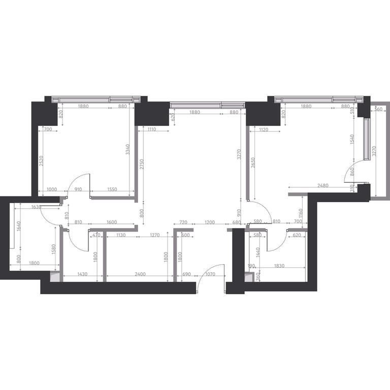 2-BD Apartment Sale, 64.2 sq. m. at Hide, 1st Setunsky Drive, вл6, Moscow, Russia #2 2-BD Apartment Sale, 64.2 sq. m. at Hide, 1st Setunsky Drive, вл6, Moscow, Russia #2
