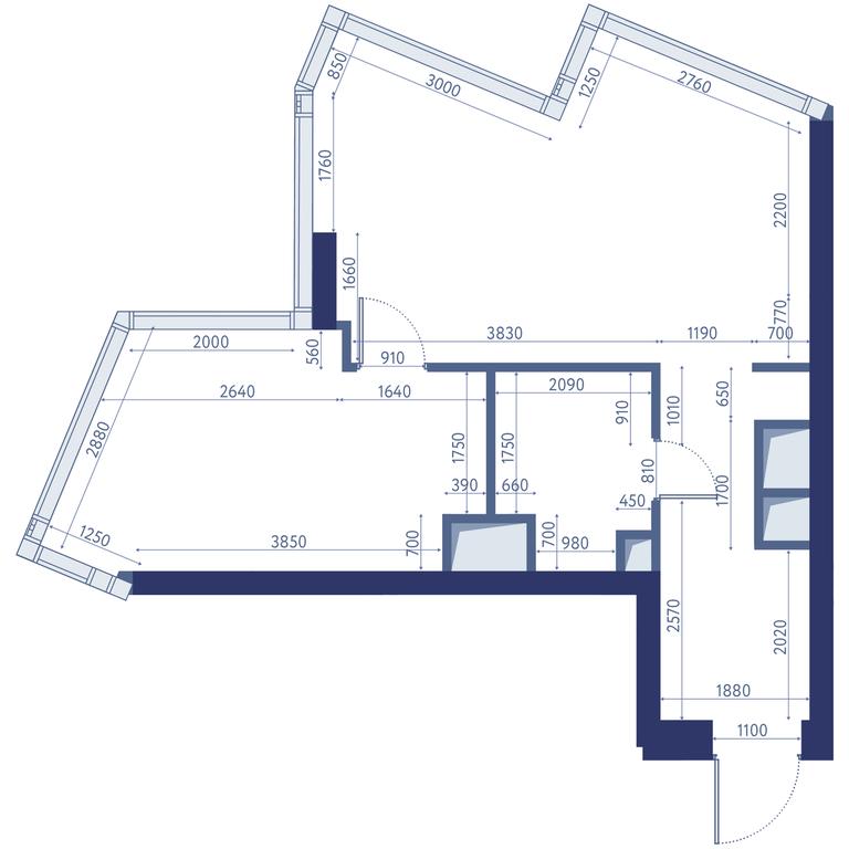 1-BD Apartment Sale, 46.4平方米 at HideOut, 3rd Setunsky Drive, Moscow, Russia #1 1-BD Apartment Sale, 46.4平方米 at HideOut, 3rd Setunsky Drive, Moscow, Russia #1