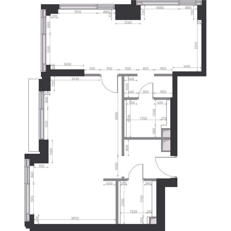 1-BD Apartment Sale, 65.9平方米 at Hide, 1st Setunsky Drive, вл6, Moscow, Russia #2 1-BD Apartment Sale, 65.9平方米 at Hide, 1st Setunsky Drive, вл6, Moscow, Russia #2