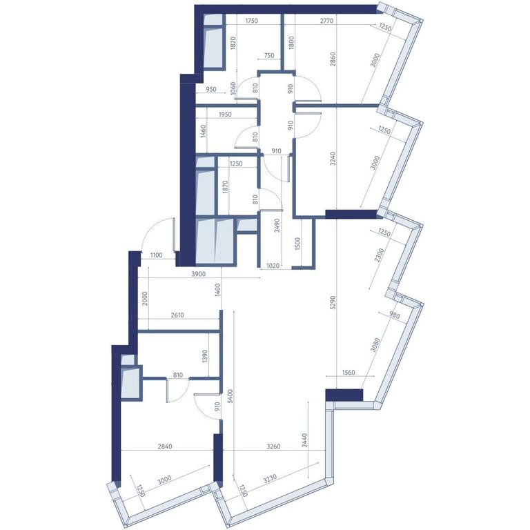 3-BD Apartment Sale, 89.9平方米 at HideOut, 3rd Setunsky Drive, Moscow, Russia #2