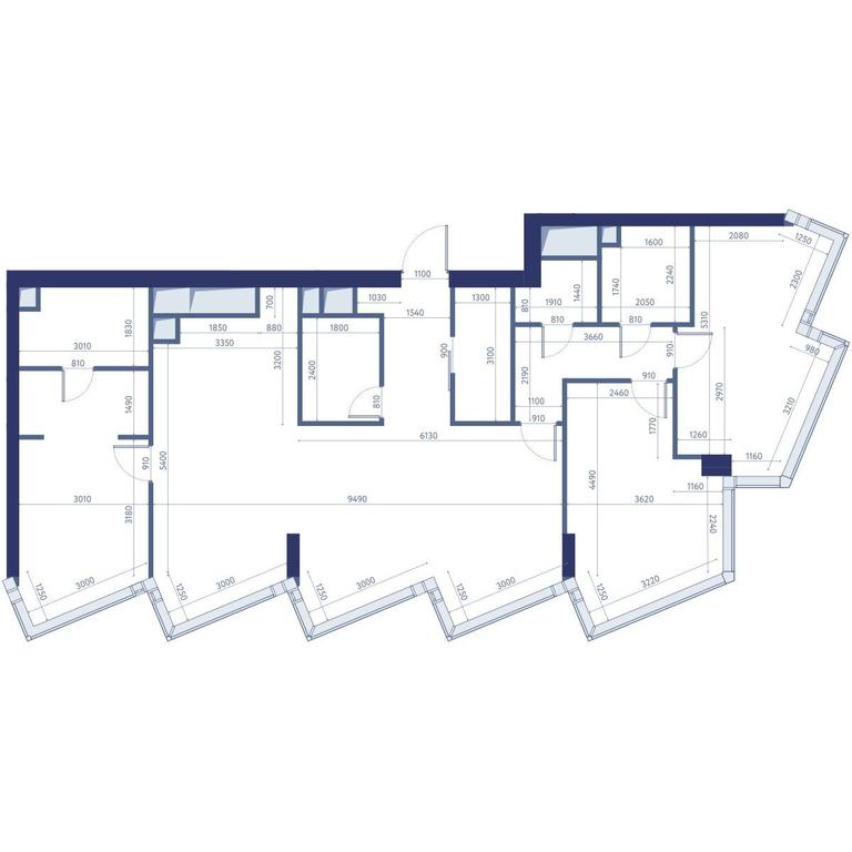 3-BD Apartment Sale, 126.3平方米 at HideOut, 3rd Setunsky Drive, Moscow, Russia #2 3-BD Apartment Sale, 126.3平方米 at HideOut, 3rd Setunsky Drive, Moscow, Russia #2
