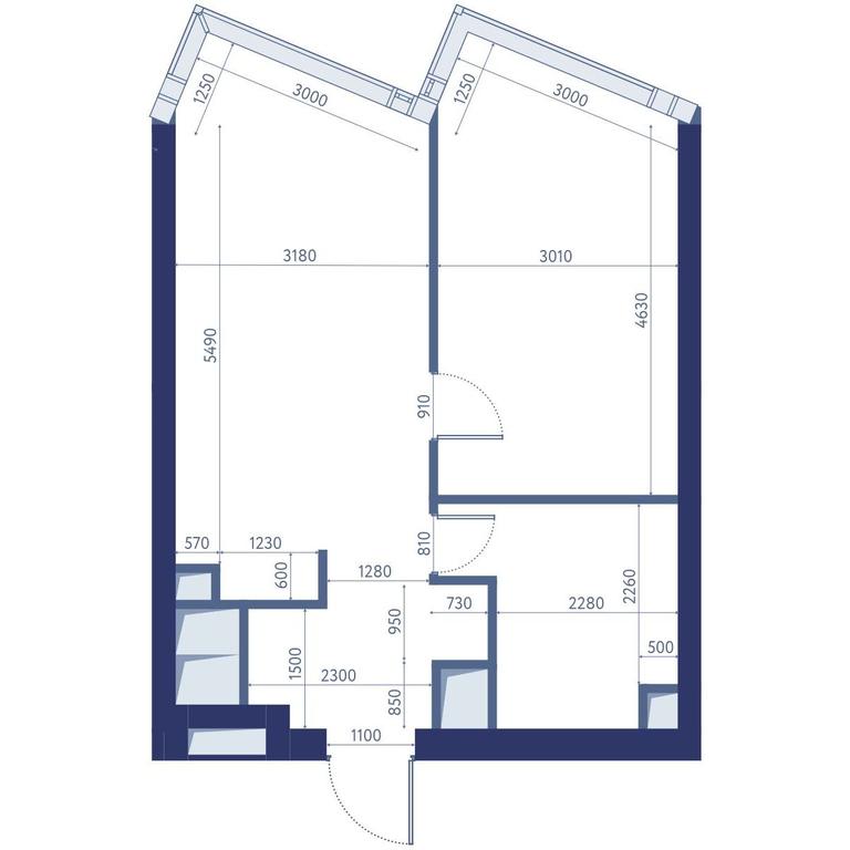 1-BD Apartment Sale, 47 sq. m. at HideOut, 3rd Setunsky Drive, Moscow, Russia #2 1-BD Apartment Sale, 47 sq. m. at HideOut, 3rd Setunsky Drive, Moscow, Russia #2