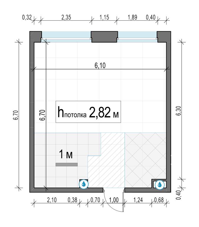 1-BD Apartment Sale, 39.5平方米 at Belyi Grad, Tsentralnaya Street, 1, Mytischi, Moscow Region, Russia #2 1-BD Apartment Sale, 39.5平方米 at Belyi Grad, Tsentralnaya Street, 1, Mytischi, Moscow Region, Russia #2