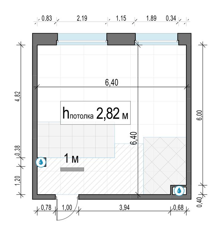 1-BD Apartment Sale, 39.4平方米 at Belyi Grad, Tsentralnaya Street, 1, Mytischi, Moscow Region, Russia #2