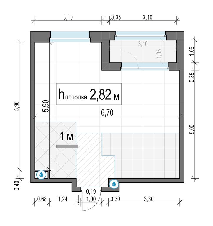 1-BD Apartment Sale, 38.9 sq. m. at Belyi Grad, Tsentralnaya Street, 1, Mytischi, Moscow Region, Russia #2 1-BD Apartment Sale, 38.9 sq. m. at Belyi Grad, Tsentralnaya Street, 1, Mytischi, Moscow Region, Russia #2