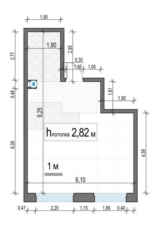 1-BD Apartment Sale, 39.8平方米 at Belyi Grad, Tsentralnaya Street, 1, Mytischi, Moscow Region, Russia #2 1-BD Apartment Sale, 39.8平方米 at Belyi Grad, Tsentralnaya Street, 1, Mytischi, Moscow Region, Russia #2