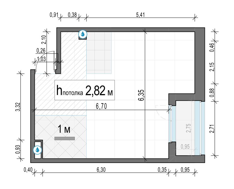 1-BD Apartment Sale, 42.1平方米 at Belyi Grad, Tsentralnaya Street, 1, Mytischi, Moscow Region, Russia #2 1-BD Apartment Sale, 42.1平方米 at Belyi Grad, Tsentralnaya Street, 1, Mytischi, Moscow Region, Russia #2