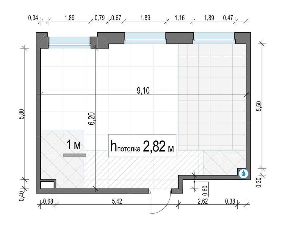 2-BD Apartment Sale, 53.6 sq. m. at Belyi Grad, Tsentralnaya Street, 1, Mytischi, Moscow Region, Russia #2 2-BD Apartment Sale, 53.6 sq. m. at Belyi Grad, Tsentralnaya Street, 1, Mytischi, Moscow Region, Russia #2