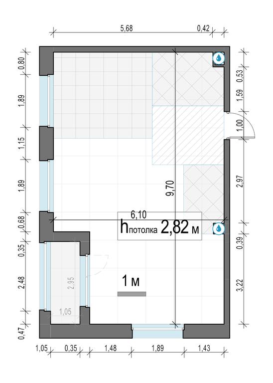 2-BD Apartment Sale, 54.4 sq. m. at Belyi Grad, Tsentralnaya Street, 1, Mytischi, Moscow Region, Russia #2