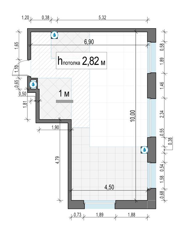 2-BD Apartment Sale, 54.2平方米 at Belyi Grad, Tsentralnaya Street, 1, Mytischi, Moscow Region, Russia #2 2-BD Apartment Sale, 54.2平方米 at Belyi Grad, Tsentralnaya Street, 1, Mytischi, Moscow Region, Russia #2