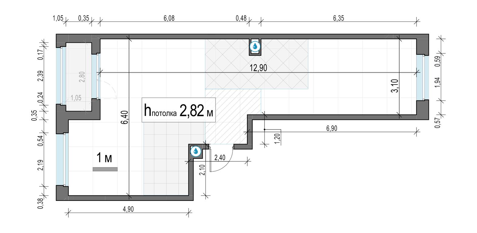 2-BD Apartment Sale, 58.7平方米 at Belyi Grad, Tsentralnaya Street, 1, Mytischi, Moscow Region, Russia #2 2-BD Apartment Sale, 58.7平方米 at Belyi Grad, Tsentralnaya Street, 1, Mytischi, Moscow Region, Russia #2