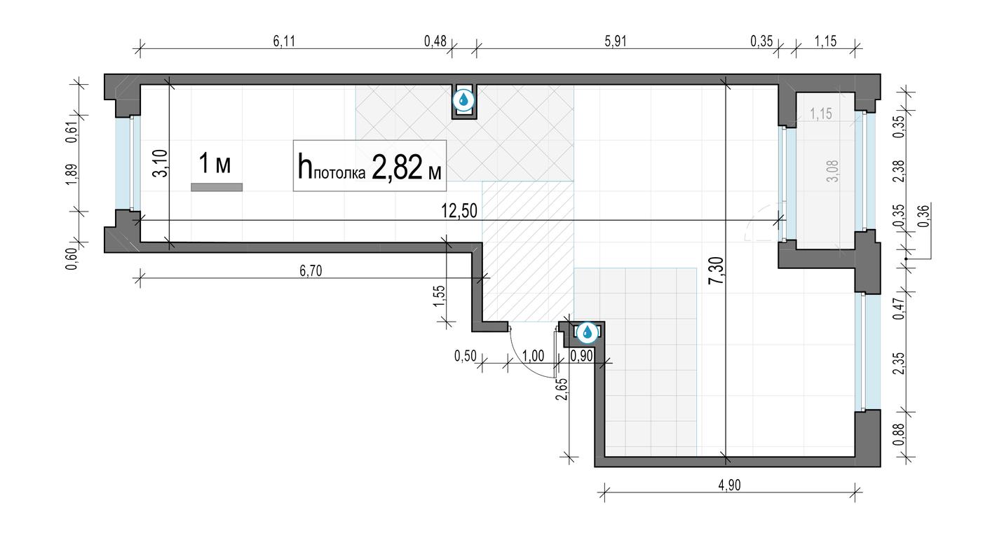 2-BD Apartment Sale, 62.6 sq. m. at Belyi Grad, Tsentralnaya Street, 1, Mytischi, Moscow Region, Russia #2