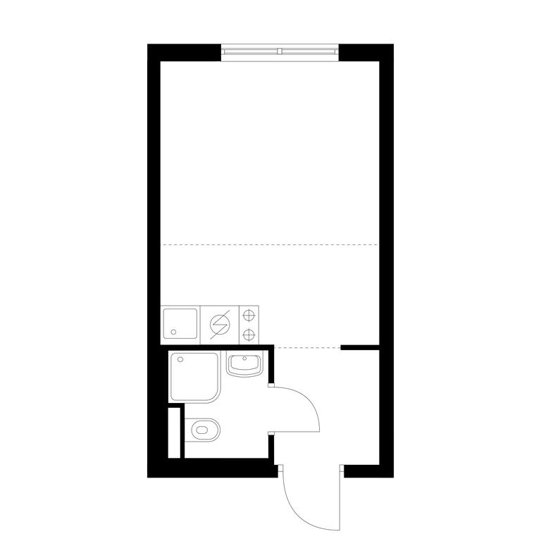 Apartment Sale, 20.12平方米 at Ilinskie Luga, Zapovednaya Street, 1, posyolok Ilyinskoye-Usovo, Krasnogorsk City District, Moscow Region, Russia #1