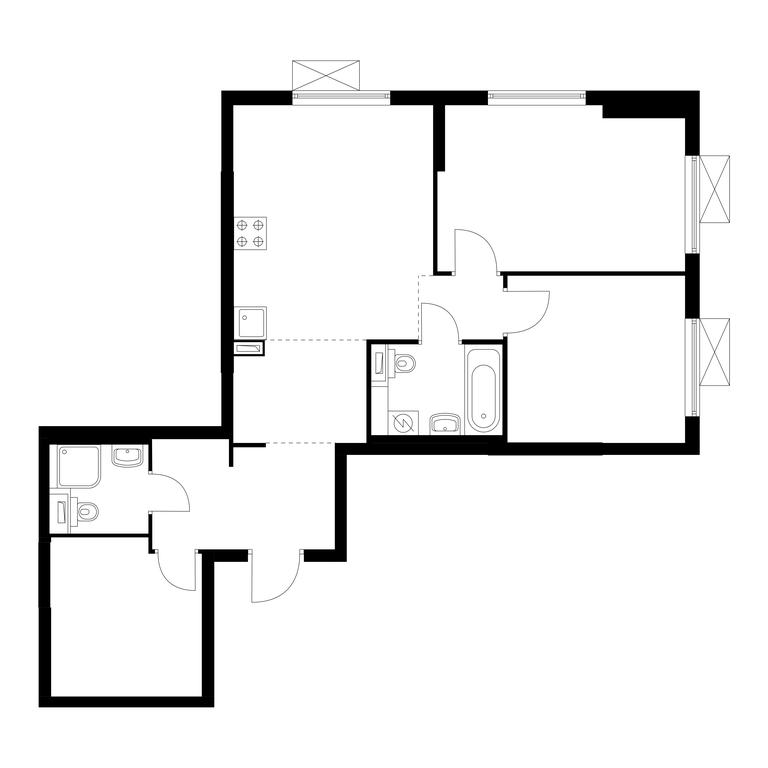 2-BD Apartment Sale, 64.6 sq. m. at Kuzminskiy Les, mikrorayon Belaya Dacha, 25, Kotelniki, Moscow Region, Russia #1 2-BD Apartment Sale, 64.6 sq. m. at Kuzminskiy Les, mikrorayon Belaya Dacha, 25, Kotelniki, Moscow Region, Russia #1