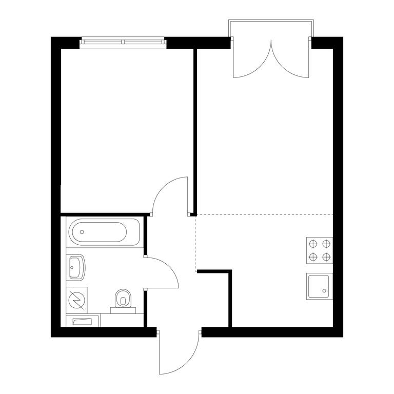1-BD Apartment Sale, 37.1 sq. m. at Holland Park, Volokolamskoye Highway, 71/13к1, Moscow, Russia #1 1-BD Apartment Sale, 37.1 sq. m. at Holland Park, Volokolamskoye Highway, 71/13к1, Moscow, Russia #1