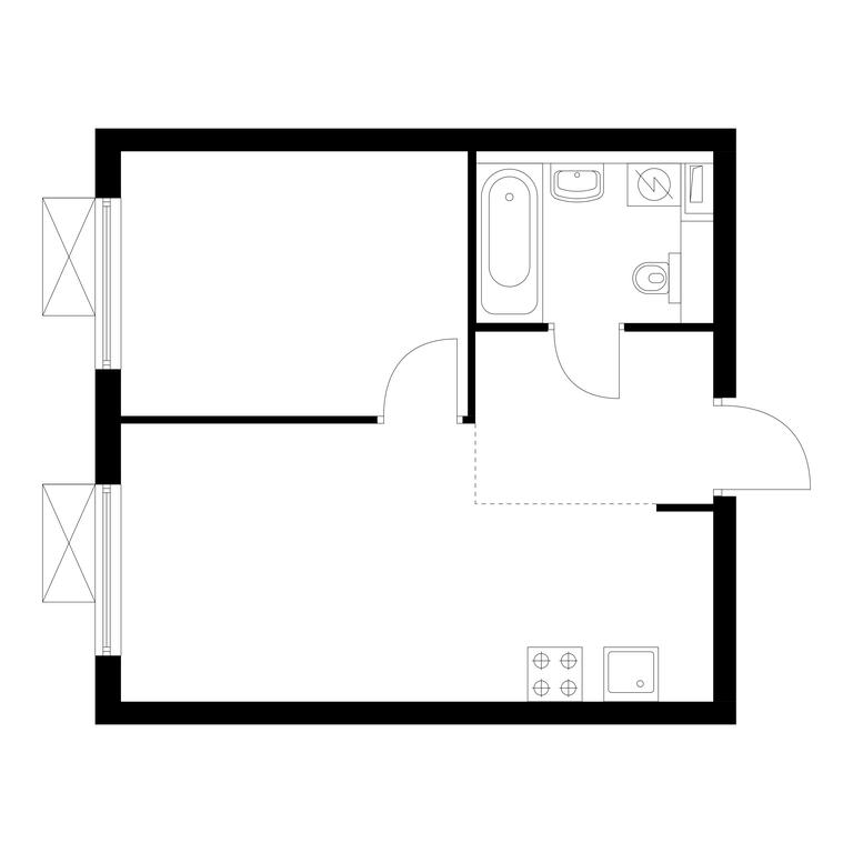 Продажа 1-комн. квартиры, 34,2 м² в ЖК «Восточное Бутово», Крымская улица, 13, рабочий посёлок Боброво, Ленинский городской округ, Московская область, Россия #1 Продажа 1-комн. квартиры, 34,2 м² в ЖК «Восточное Бутово», Крымская улица, 13, рабочий посёлок Боброво, Ленинский городской округ, Московская область, Россия #1