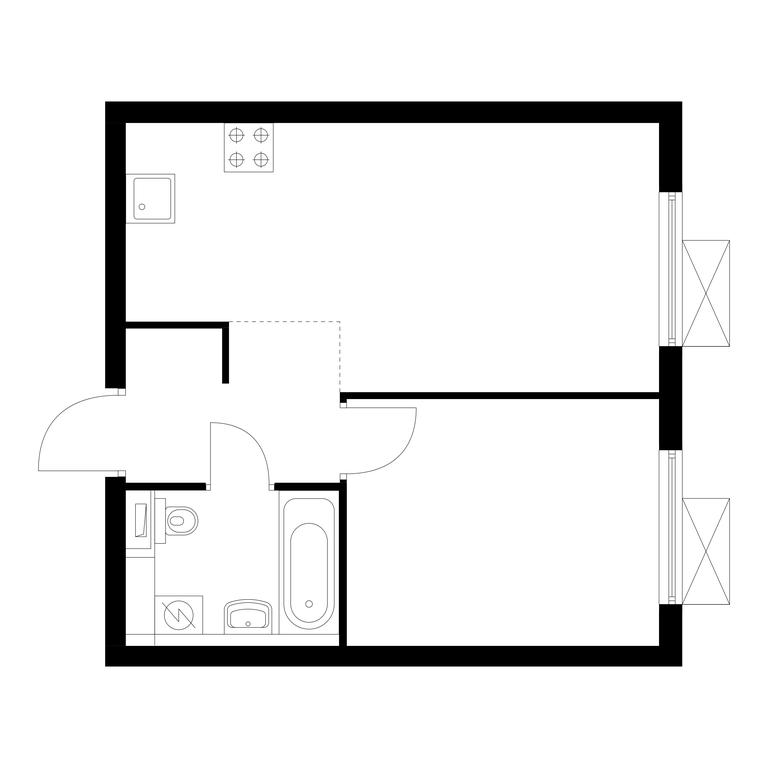 Продажа 1-комн. квартиры, 35,9 м² в ЖК «Восточное Бутово», Крымская улица, 13, рабочий посёлок Боброво, Ленинский городской округ, Московская область, Россия #1 Продажа 1-комн. квартиры, 35,9 м² в ЖК «Восточное Бутово», Крымская улица, 13, рабочий посёлок Боброво, Ленинский городской округ, Московская область, Россия #1