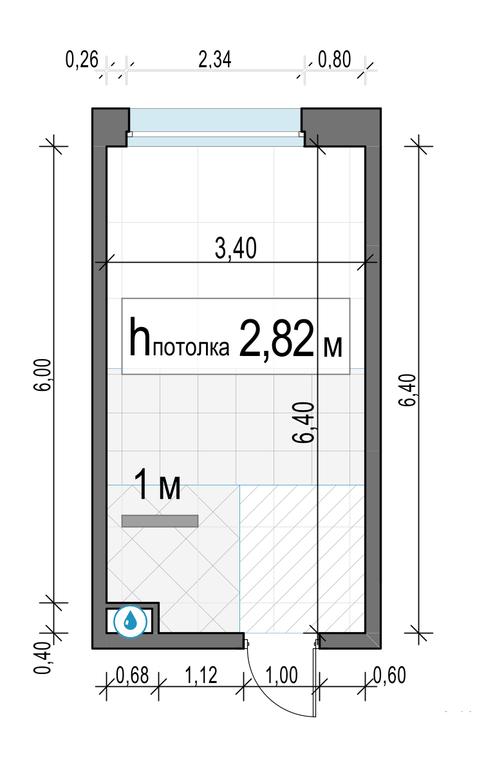 Apartment Sale, 21.1 sq. m. at Belyi Grad, Tsentralnaya Street, 1, Mytischi, Moscow Region, Russia #2 Apartment Sale, 21.1 sq. m. at Belyi Grad, Tsentralnaya Street, 1, Mytischi, Moscow Region, Russia #2