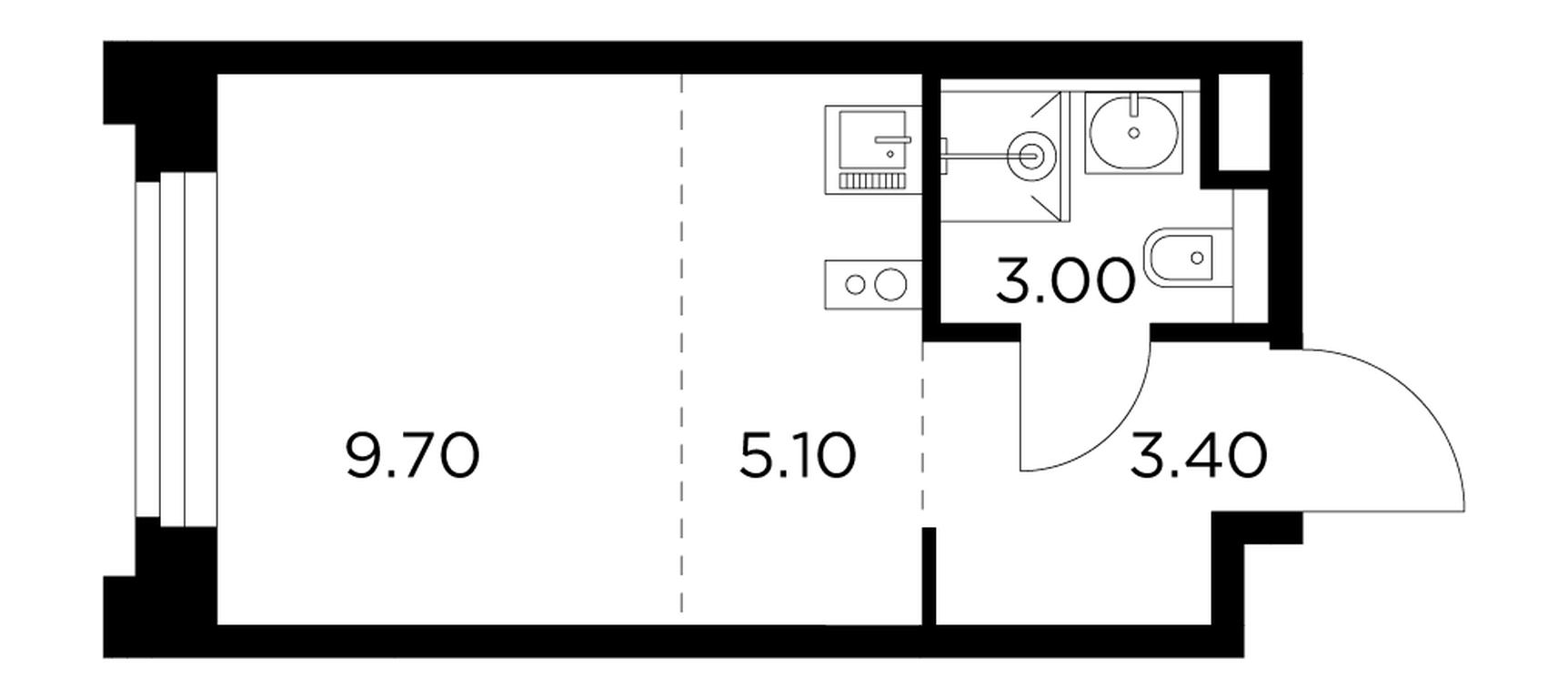 Продажа квартиры, 21,2 м² в ЖК «Белый Grad», Центральная улица, 1, Мытищи, Московская область, Россия #1 Продажа квартиры, 21,2 м² в ЖК «Белый Grad», Центральная улица, 1, Мытищи, Московская область, Россия #1