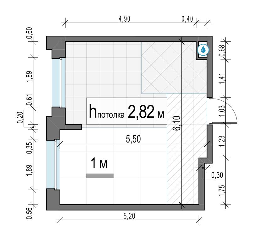 1-BD Apartment Sale, 31.1 sq. m. at Belyi Grad, Tsentralnaya Street, 1, Mytischi, Moscow Region, Russia #2 1-BD Apartment Sale, 31.1 sq. m. at Belyi Grad, Tsentralnaya Street, 1, Mytischi, Moscow Region, Russia #2