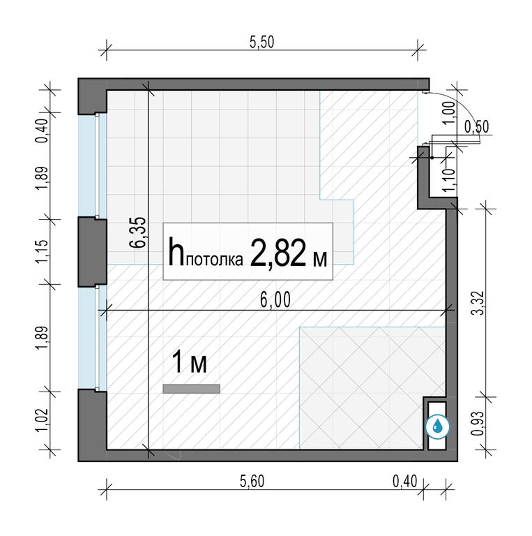 1-BD Apartment Sale, 34.1平方米 at Belyi Grad, Tsentralnaya Street, 1, Mytischi, Moscow Region, Russia #2