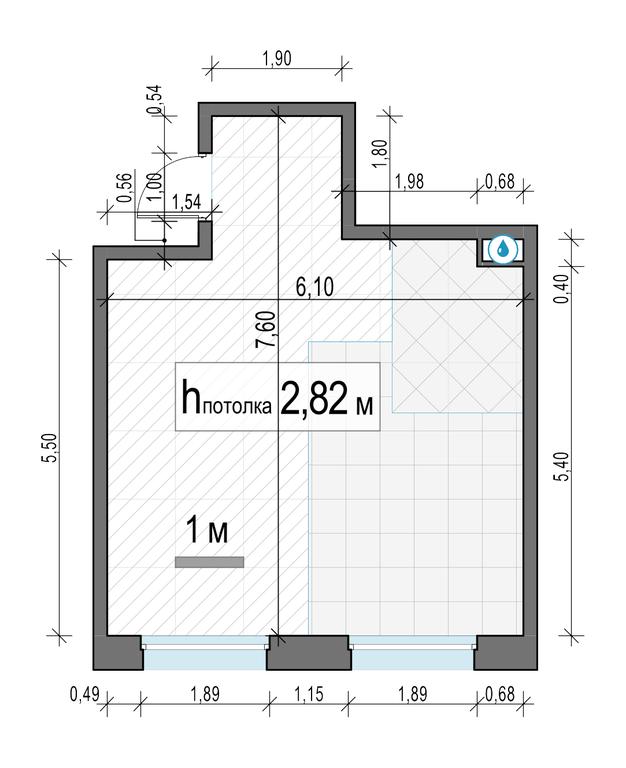 1-BD Apartment Sale, 36.8 sq. m. at Belyi Grad, Tsentralnaya Street, 1, Mytischi, Moscow Region, Russia #2 1-BD Apartment Sale, 36.8 sq. m. at Belyi Grad, Tsentralnaya Street, 1, Mytischi, Moscow Region, Russia #2