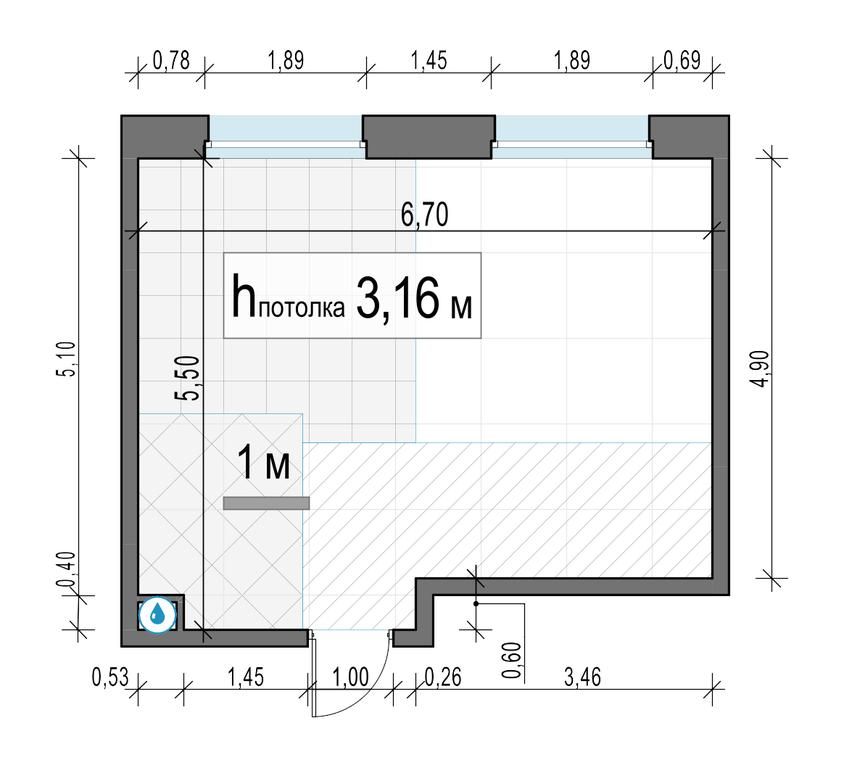 1-BD Apartment Sale, 33.3平方米 at Belyi Grad, Tsentralnaya Street, 1, Mytischi, Moscow Region, Russia #2 1-BD Apartment Sale, 33.3平方米 at Belyi Grad, Tsentralnaya Street, 1, Mytischi, Moscow Region, Russia #2