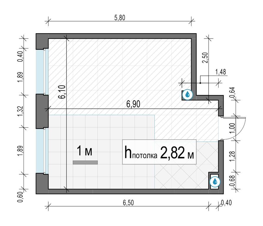 1-BD Apartment Sale, 37.9 sq. m. at Belyi Grad, Tsentralnaya Street, 1, Mytischi, Moscow Region, Russia #2 1-BD Apartment Sale, 37.9 sq. m. at Belyi Grad, Tsentralnaya Street, 1, Mytischi, Moscow Region, Russia #2