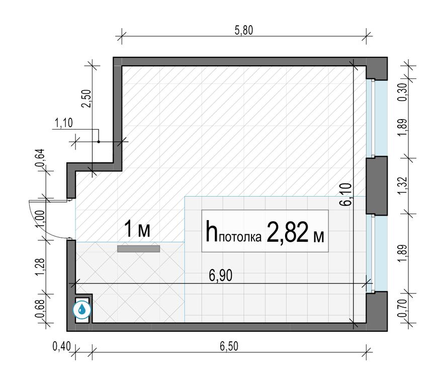 1-BD Apartment Sale, 38平方米 at Belyi Grad, Tsentralnaya Street, 1, Mytischi, Moscow Region, Russia #2 1-BD Apartment Sale, 38平方米 at Belyi Grad, Tsentralnaya Street, 1, Mytischi, Moscow Region, Russia #2