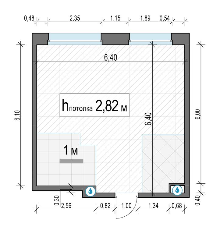 1-BD Apartment Sale, 38.8平方米 at Belyi Grad, Tsentralnaya Street, 1, Mytischi, Moscow Region, Russia #2 1-BD Apartment Sale, 38.8平方米 at Belyi Grad, Tsentralnaya Street, 1, Mytischi, Moscow Region, Russia #2