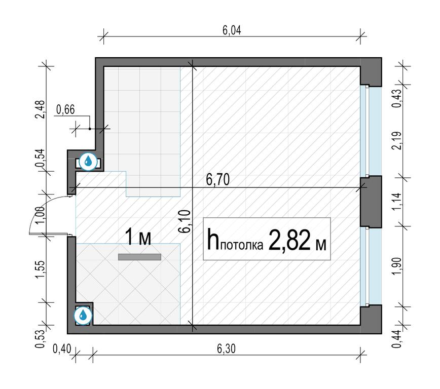 1-BD Apartment Sale, 38平方米 at Belyi Grad, Tsentralnaya Street, 1, Mytischi, Moscow Region, Russia #2 1-BD Apartment Sale, 38平方米 at Belyi Grad, Tsentralnaya Street, 1, Mytischi, Moscow Region, Russia #2