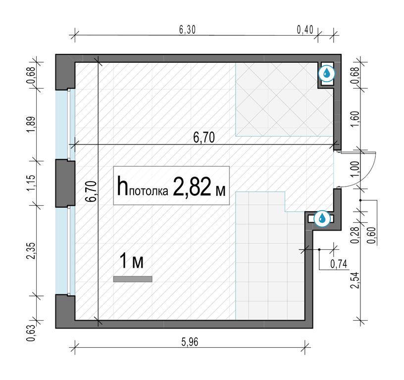 1-BD Apartment Sale, 41.6平方米 at Belyi Grad, Tsentralnaya Street, 1, Mytischi, Moscow Region, Russia #2 1-BD Apartment Sale, 41.6平方米 at Belyi Grad, Tsentralnaya Street, 1, Mytischi, Moscow Region, Russia #2