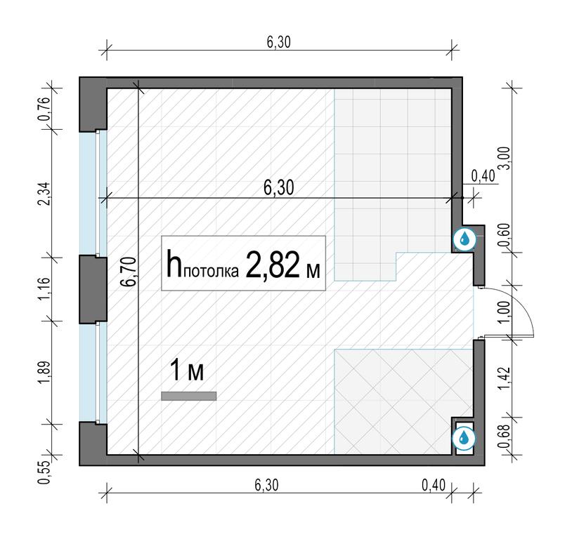 1-BD Apartment Sale, 42.3 sq. m. at Belyi Grad, Tsentralnaya Street, 1, Mytischi, Moscow Region, Russia #2 1-BD Apartment Sale, 42.3 sq. m. at Belyi Grad, Tsentralnaya Street, 1, Mytischi, Moscow Region, Russia #2